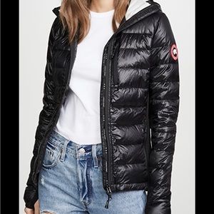 Black Canada Goose “Hybridge Lite Hoody”